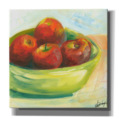 «Bowl of Fruit III» par Ethan Harper, art mural sur toile
