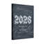 2026, art typographique sur toile tendue de style tableau noir célébrant la joie, étincelle pour un bureau à domicile ou une décoration de fête-1382384212-1382384169-1382384170