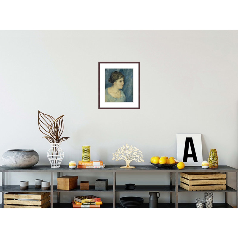 «Portrait of a Prostitute» par Vincent van Gogh, impression giclée encadrée, H 20,13 po x l 17,75 po