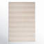 Tapis beige / brun fait à la main Jared-68401705
