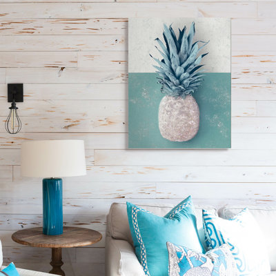 " Tropical Pineapple Fruit Muted "
