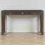 Console rétro classique avec 3 tiroirs et pieds en bois massif Solstice-120771379