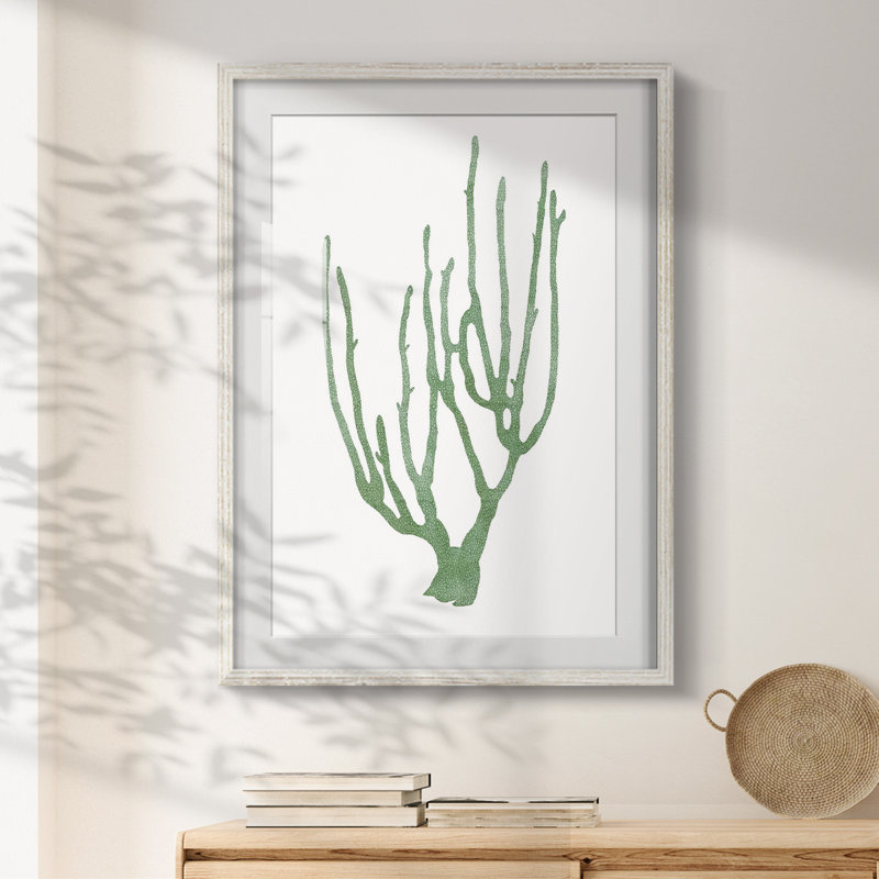 Kang - Toile tendue avec châssis, H 25,5 po x l 17,5 po, Blanc