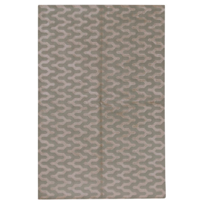 High-Quality Hand-Knotted Sea Glass Area Rug