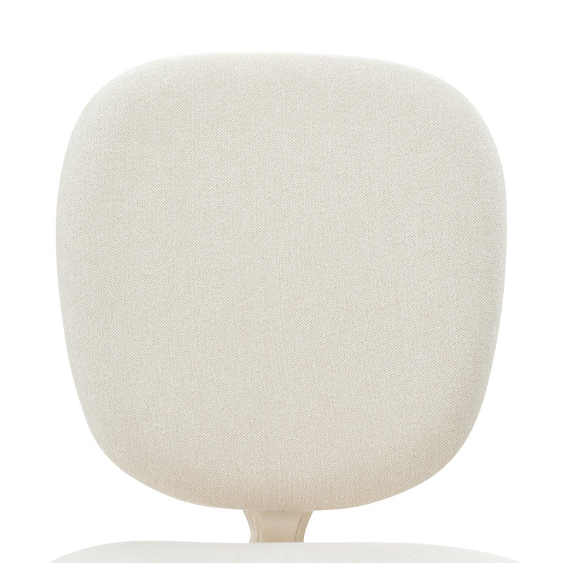 Camellia Field Caramel Upholstered Stool