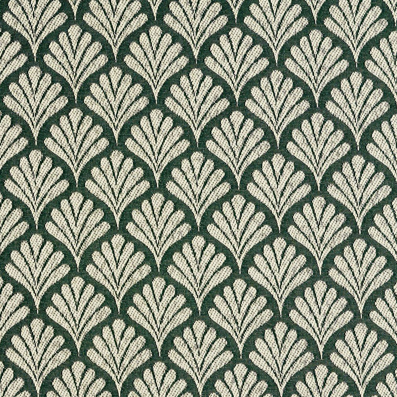 Tissu de ventilateur, Vert / Beige