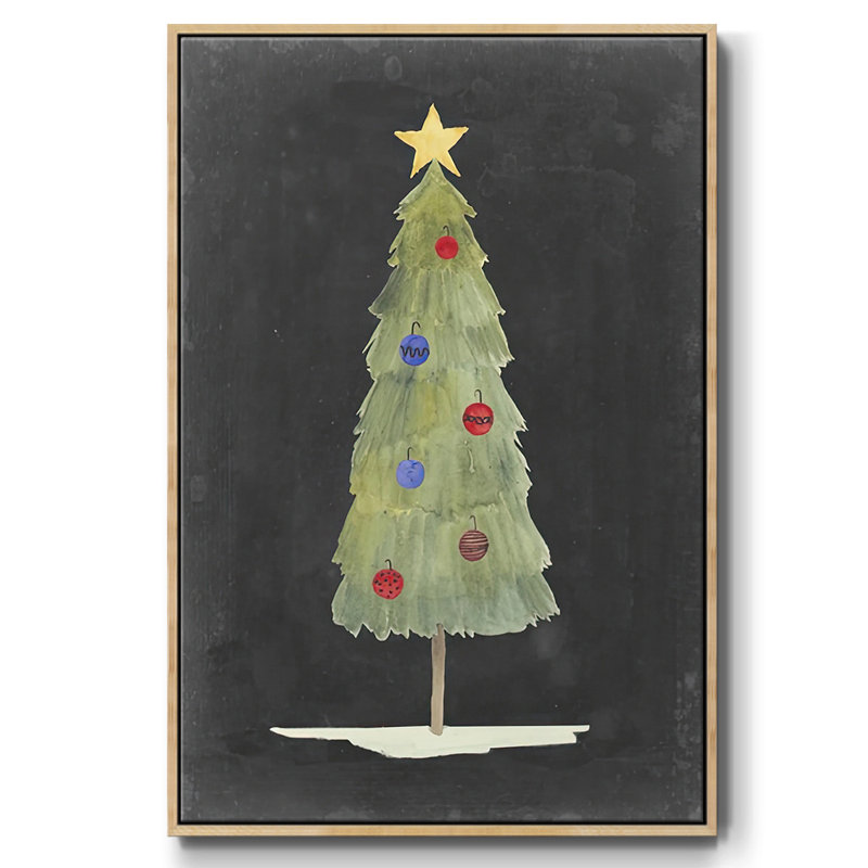 Lueur de Noël II, H 37 po x l 25 po x P 1,5 po, Naturel