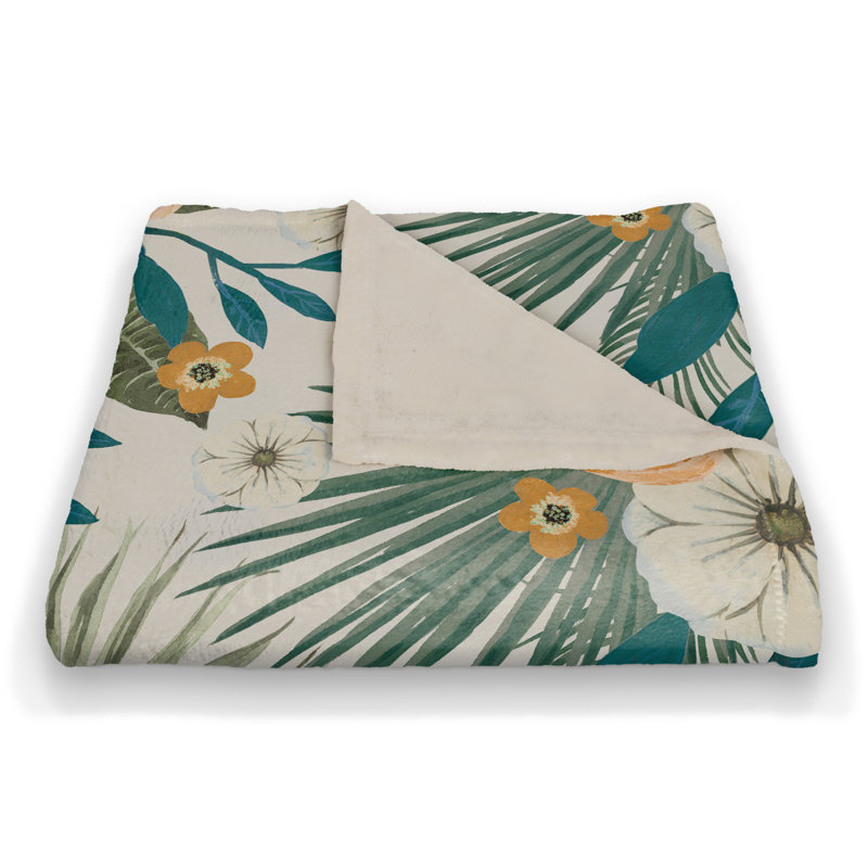 Hand Woven Throw Blanket, White