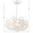Aumiller 5 Light Matte White Chandelier-649450317