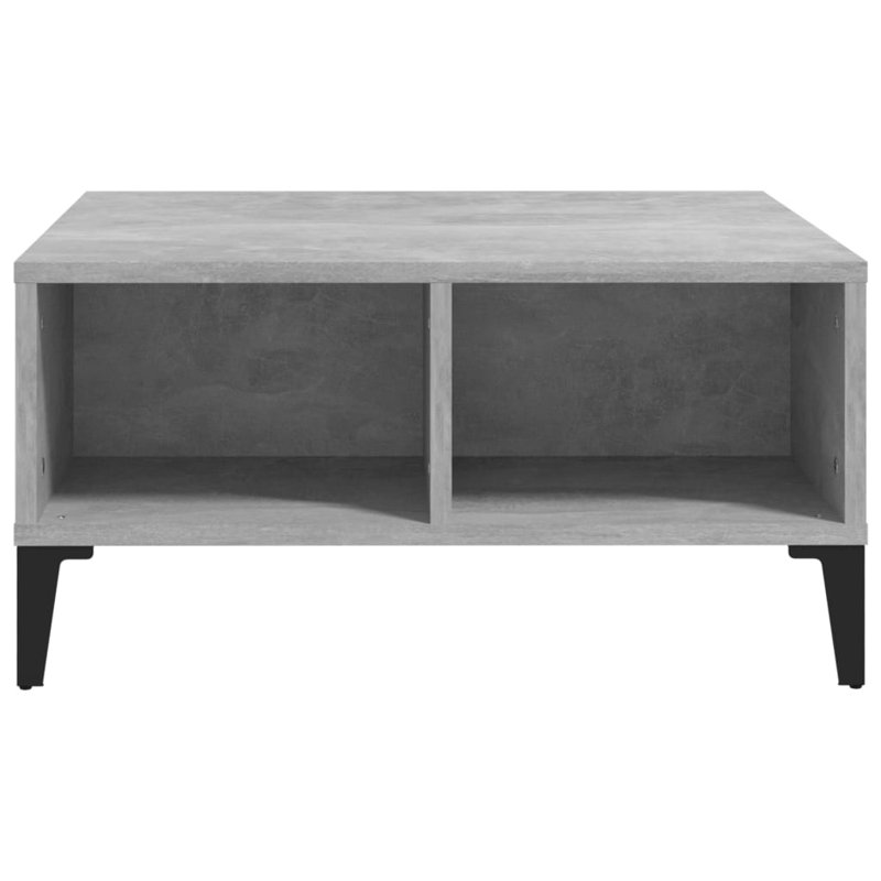 Alexzandre Coffee Table with Storage, Concrete Grey