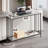 41.3 Inch Narrow Console Table - Industrial Entryway Desk with Storage, 2 Tier Thin Sofa Table for Living Room-818974296