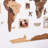 Photo Frames Set Of 9 Wooden Frames
