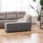 Banc de rangement rembourré Amol-27167072