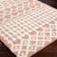 Dusty Pink Modern Shaggy Rug, Geometric Easy to Clean Rug For Living Room, Dining Room, Bedroom-108296023