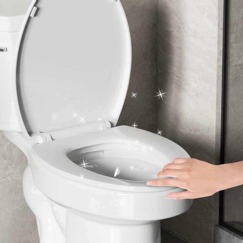 Toilette deux pièces à haut rendement Siphonic pour un confort et une hygiène ultimes