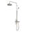 Abbey Thermostatic Rain Fall Shower Faucet Set with Hand Shower (Valve Included)-91712595