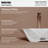Karran Valera 19 In. Vitreous China Hexagon Vessel Bathroom Sink