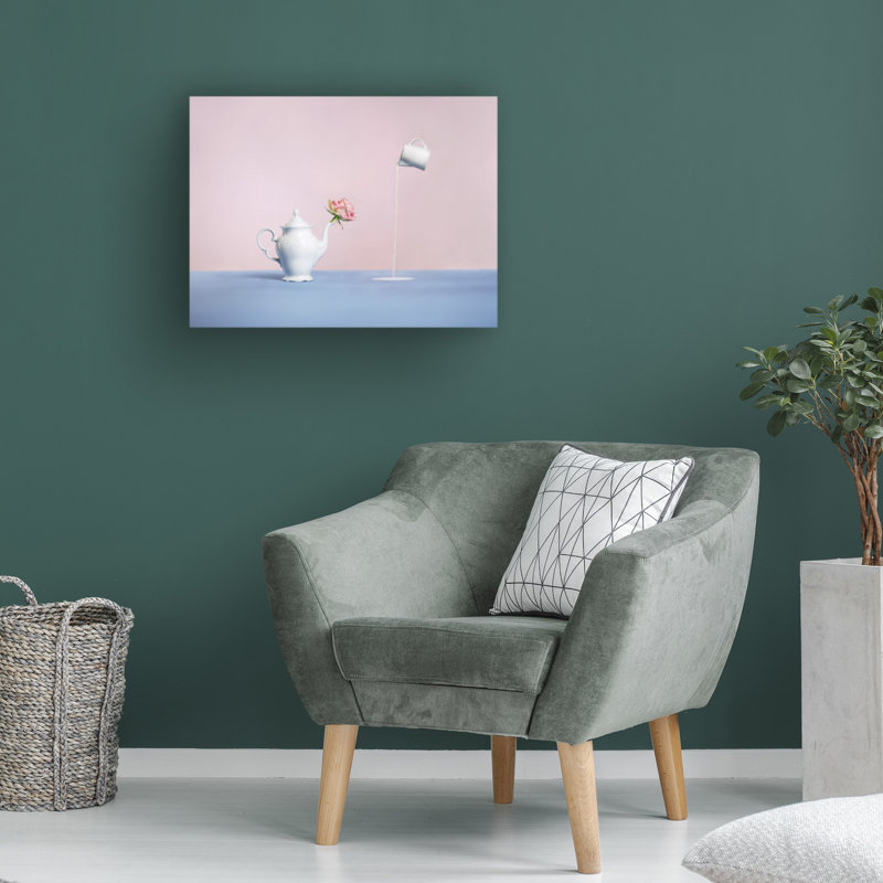 Art conceptuel sur toile, Michael Allmaier, H 14 po x l 19 po