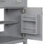 Ensemble de meuble-lavabo moderne 60 po avec lavabos doubles (séparés), lavabos doubles en céramique, tablette réglable, portes à fermeture en douceur et tiroir rabattable - Solution de salle de bain moderne pour salles de bain spacieuses