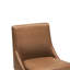 Tabouret de bar et de comptoir pivotant en cuir véritable Zahara Neri-117480005-129862410