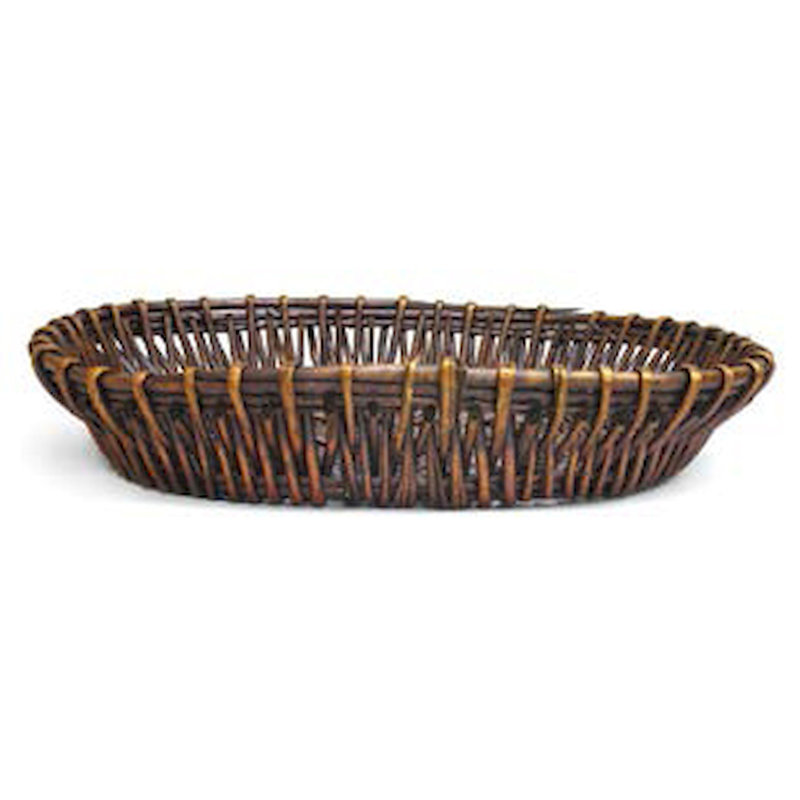 August Grove® Wicker Box, 4" H x 20" W x 14" D