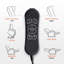 Upholstered Heated Massage Chair-1935285855