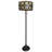 Amarette 63'' Brown Torchiere Floor Lamp