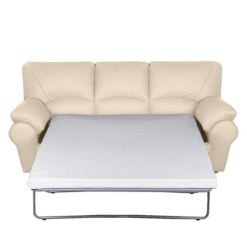 Heppman 3 Seater Sofa Bed, Beige