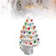 Veilleuse d'arbre, veilleuse décorative en céramique, décoration de Noël pour tables de chevet, salles d'étude, salons, blanc