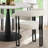 Graf 4 - Person Dining Table Sets With 40'' Round Table & 4 Upholstered Velvet Chairs-1563738156