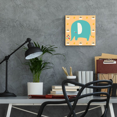«Cute Elephant» par Epic Portfolio, art mural en verre acrylique