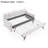 Multifunctional Elegant Mid-Century Upholstered Daybed with Trundle & USB Charging-303069563