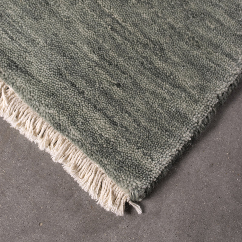 Sarabia Solid Colour Hand Woven Area Rug, Rectangle 240 x 340cm