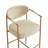 Upholstered Counter Stool with Metal Frame-118574584