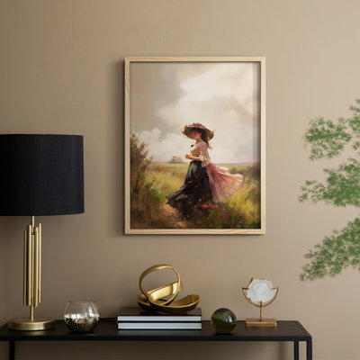 «WOMEN Series DCCXCVII», reproduction encadrée - bois massif