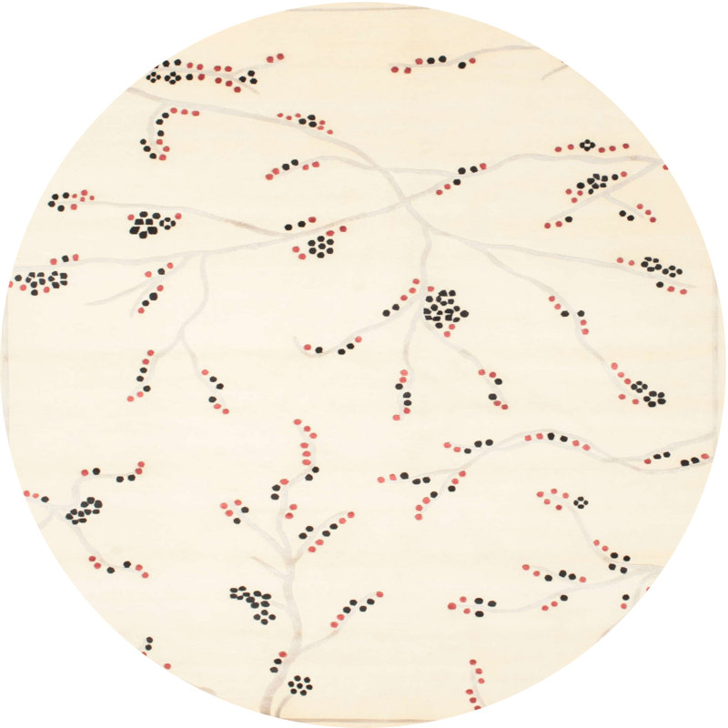 Tapis contemporain Contemporary, Rond 3 pi