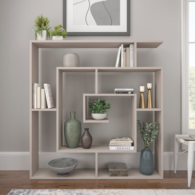 Abston Geometric Bookcase