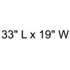 Dex™️ Series KRAUS 33" L Undermount 16 Gauge Stainless Steel Single Bowl Kitchen Sink