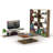 Furnish Home Store Wood Frame Etagere Open Back 6 Shelves Bookcase Industrial Bookshelf for Office and Living Rooms Modern Bookcases Large Bookshelf Organizer-1382435619
