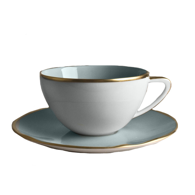 Powder Porcelain Appetizer Plate