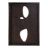 Canvas Art Fabric & Mango Wood Abstract Cutout Design Modern Casual Wall Decor For Living Room, Bedroom, Office, Or Hallway - 36" Brown, Ivory, Tan