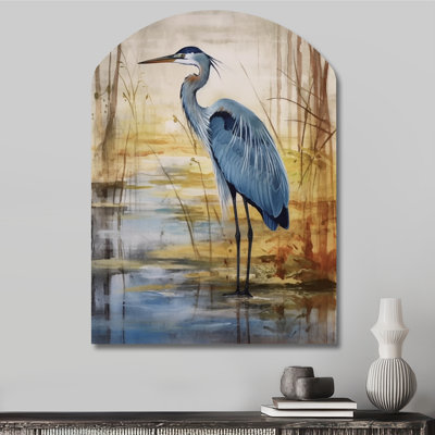 Rizo - animaux, forme d'arche d'oiseau, art mural asymétrique