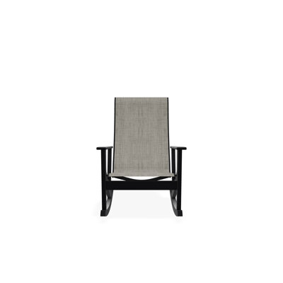Wexler Sling Marine Grade Polymer Chat Height Supreme Lounge Rocker