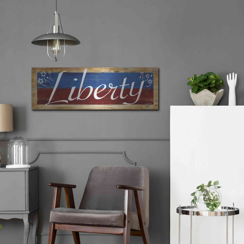 "Liberty" par Ed Wargo, H 12 po x l 36 po
