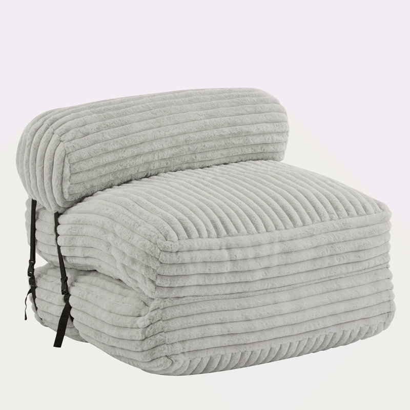 Fauteuil à billes d'intérieur pliable