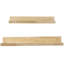 Étagère murale flottante en bois massif 2 pièces Taura-71792760