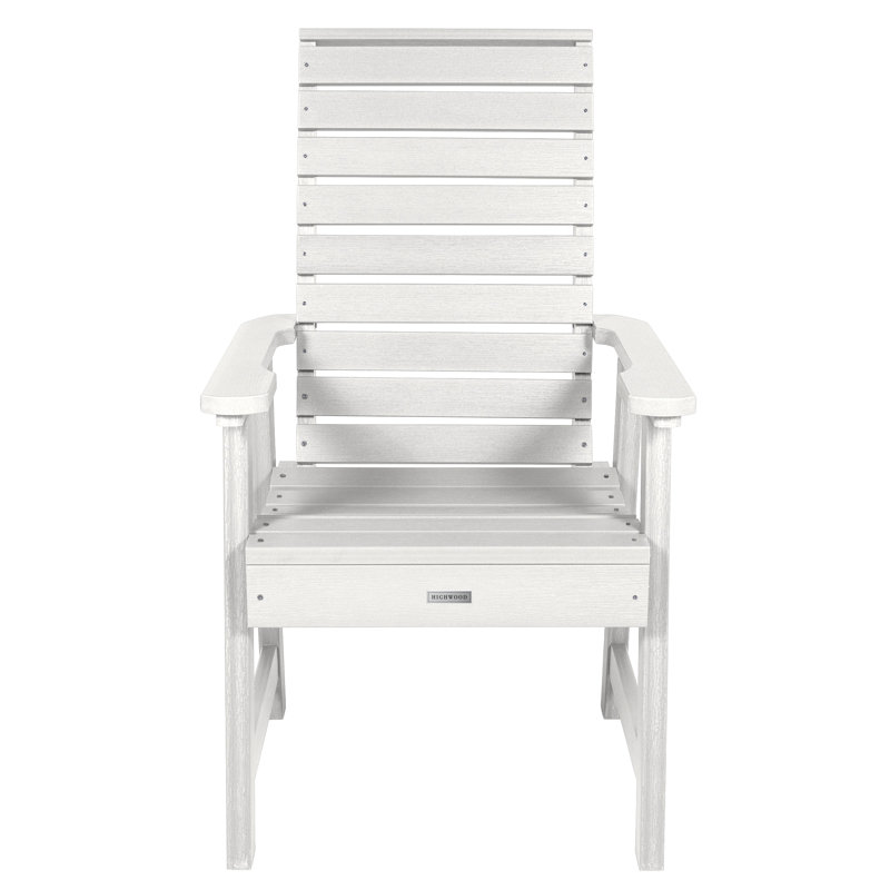 Chaise de patio Moroney, Blanc