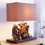 Ahmeek Solid Wood Table Lamp