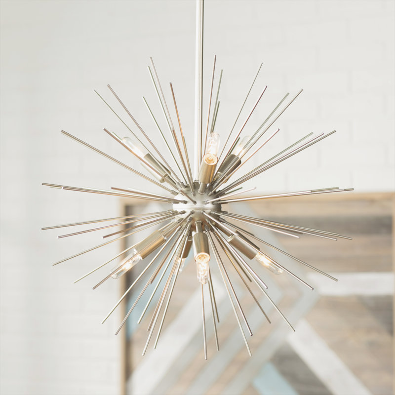 Vannatter 7 - Light Sputnik Pendant, Polished Chrome