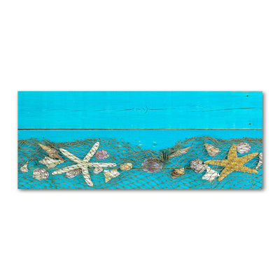 Starfish And Shells - Print